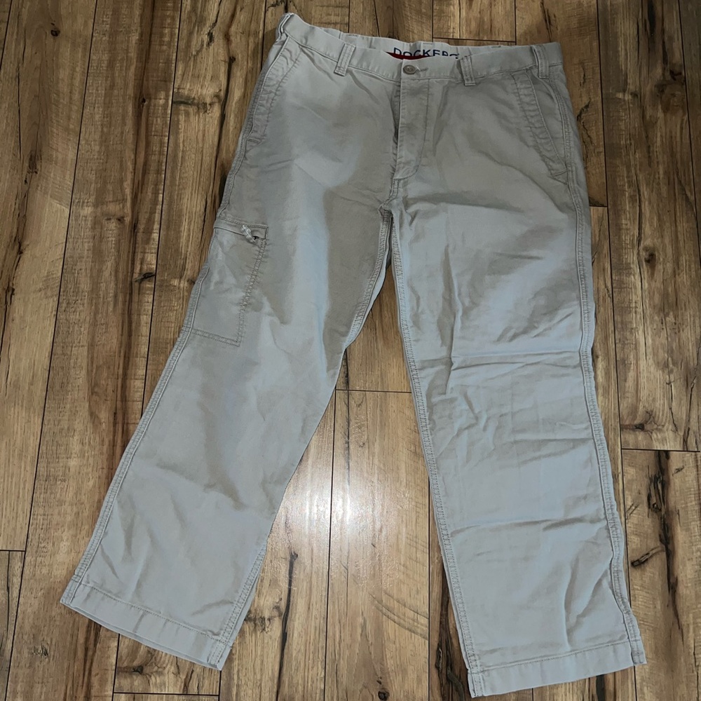 tan khakis
